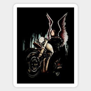 Daryl Dixon Bike Wings Magnet